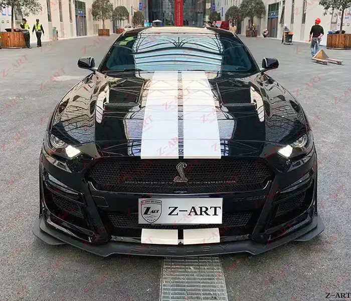 Z ART 2020 GT500 Front Bumper For Ford Mustang Retrofit Body Kit Ford