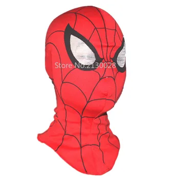 

New Hotsale Super Cool Spiderman Mask & Gloves Adult and Kids Full Head Spiderman Mask Halloween Dress Up for Party Hood Masks