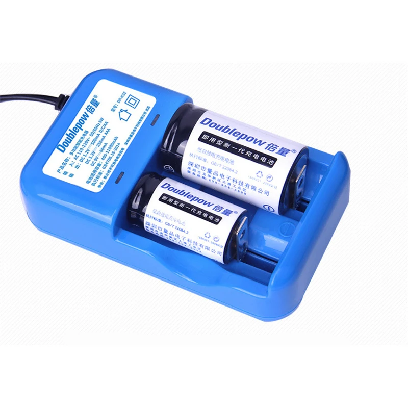 2SlotSmartRechargeableBatteryChargerforDCAAAAAChargerfor