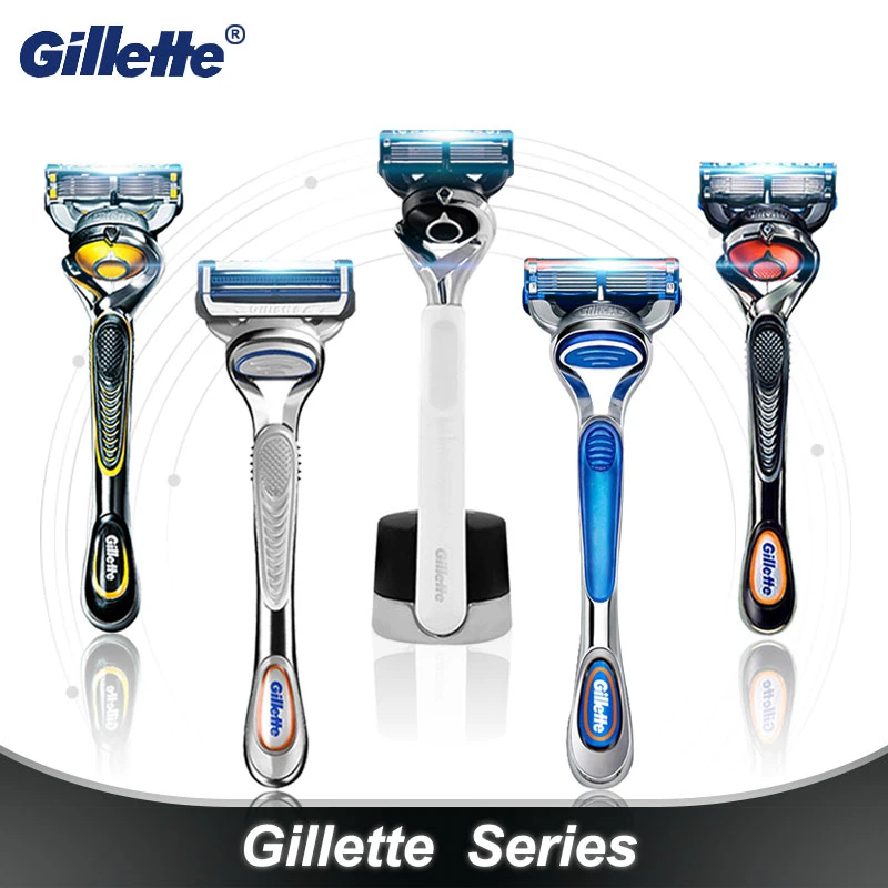 

Gillette Fusion 5 Face Razor Shaver Holder Sensitive Skin Safety Razor 5 Layer Shaving Proglide Proshield Chill Skinguard New