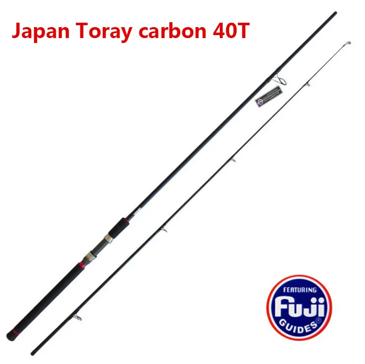 США 3 м карбоновая приманка стержень MH спиннинговая ручка полный fuji части TORAY40T карбоновая дюрафлот Удочка морской бас удочка приманка вес 20-50 г