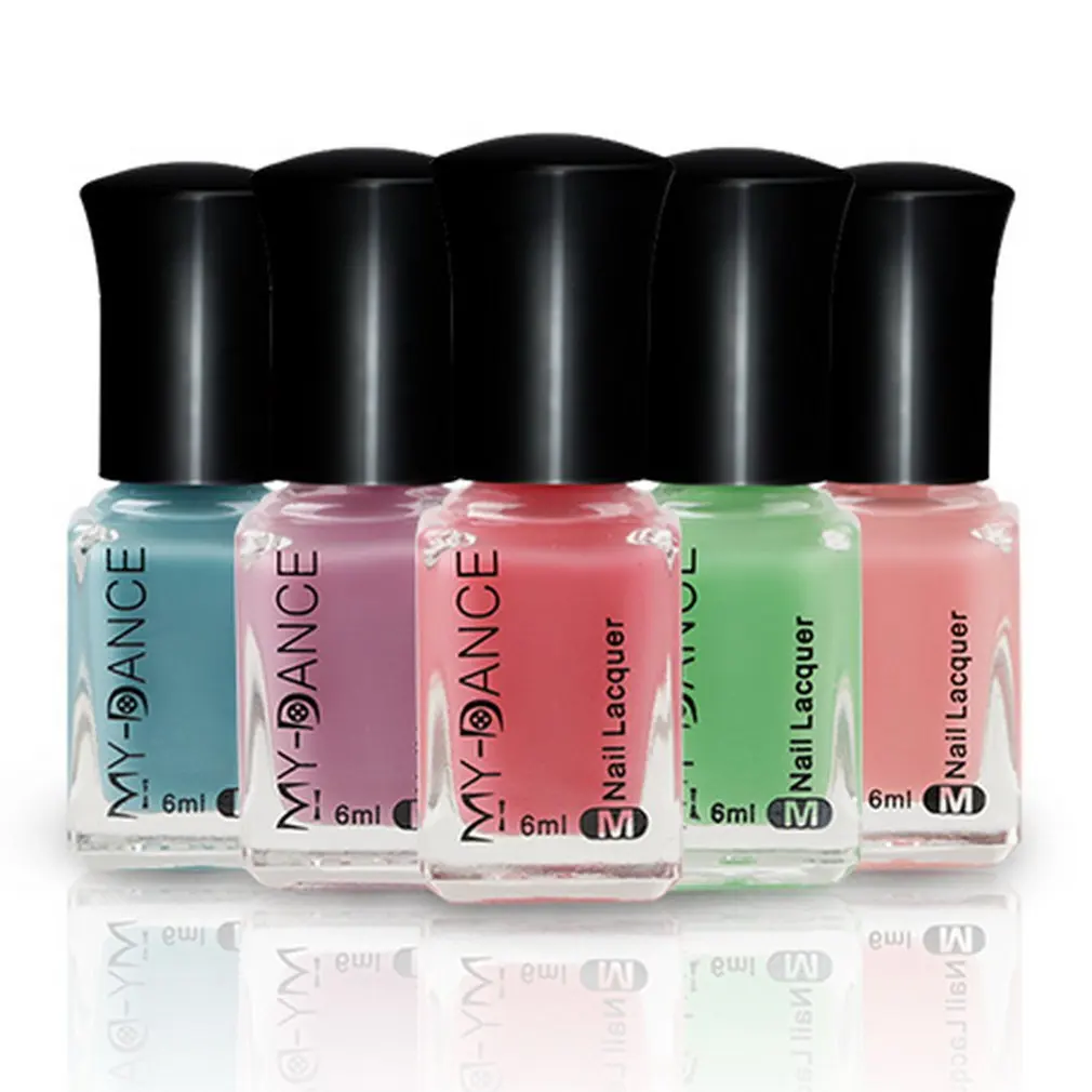 

6ml Girl's Long Lasting Jerry Bright Nail Polish Decor Varnish Nail Polish