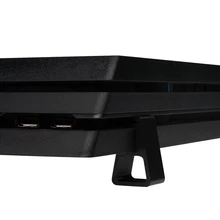 Suporte para ps4 slim, suporte de versão horizontal para máquina de jogo, acessório para playstation 4 4