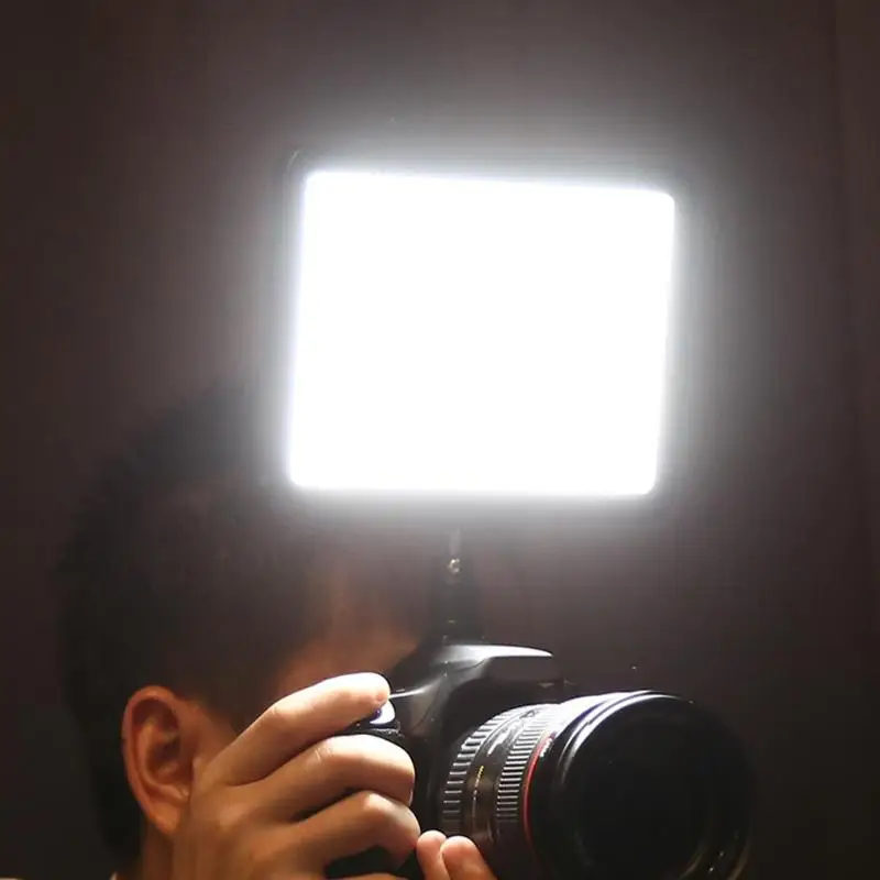 124 светодиодный светильник ing DSLR Studio видео светодиодный заполняющий светильник для камеры DV видеокамеры