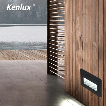 

led wall lamp 3W IP54 LED Stair Light Step Light Recessed buried lamp indoor/ outdoor Waterproof Staircase Step lights AC85-265V