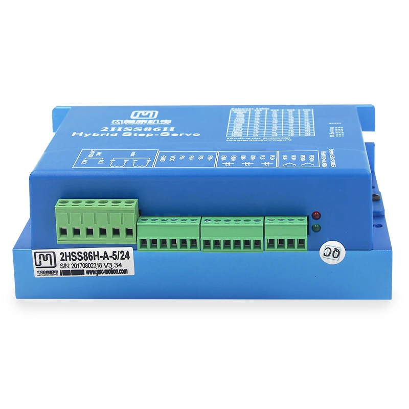 JMC 86J1880EC-1000+ 2HSS86H 2 фазы NEMA34 4.5Nm 566ozf. В замкнутый контур шаговый Серводвигатель комплект