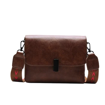 

bags for women 2020 Fashion solid PU leather square women's Shoulder Messenger Bag sac a main femme crossbody bags for women