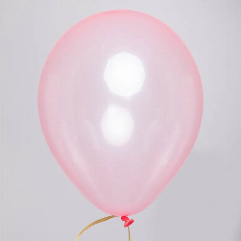 pink 50 шт 100 шт Красочный хрустальный шар 10 дюймов круглый Bobo прозрачные латексные воздушные шары Свадебный декор гелиевый надувной шар - Цвет: pink