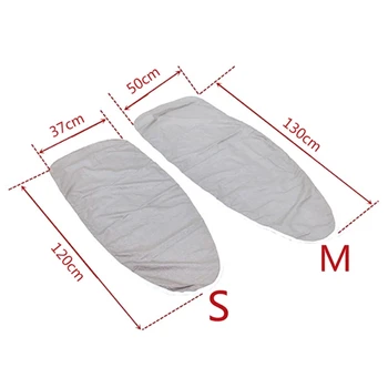 

3 Size Ironing Board Cover White Cloth Ironing Board Cover Protective Non-slip Thick for Home Cleaner Tools Household