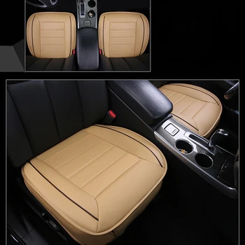 

Universal Car Seat Cover Pad PU Leather Pad Mat Chair Cushion Car Front Seat Cover Four Seasons Anti Slip Seat Protector