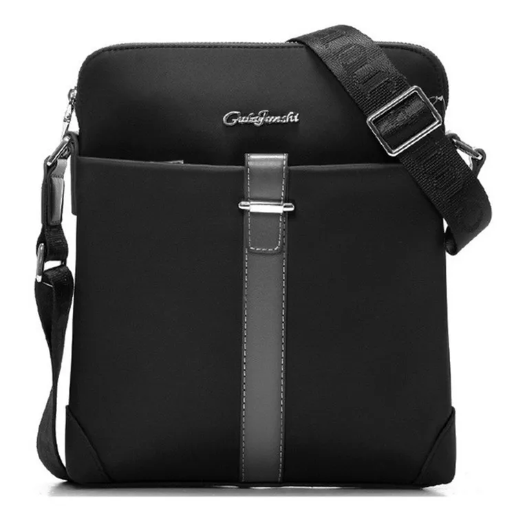 

Casual Retro MEN'S Single-shoulder Bag Verticle Top Grade Oxford Cloth MEN'S Messenger Bag Business Briefcase