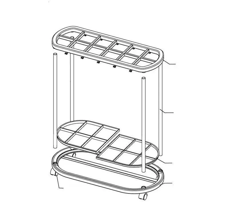 Bak для Sujeta Paraguas домашний парашютный металлический стеллаж Portaombrelli Casa Porte Parapluie Paraguero Зонт стенд