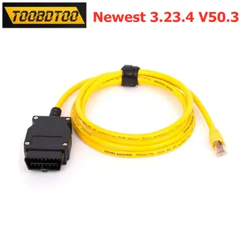 

Newest For BMW F-series ENET Data Cable ESYS ICOM Coding ESYS 3.23.4 and V50.3 For BMW ENET Ethernet ENET Data OBD Interface