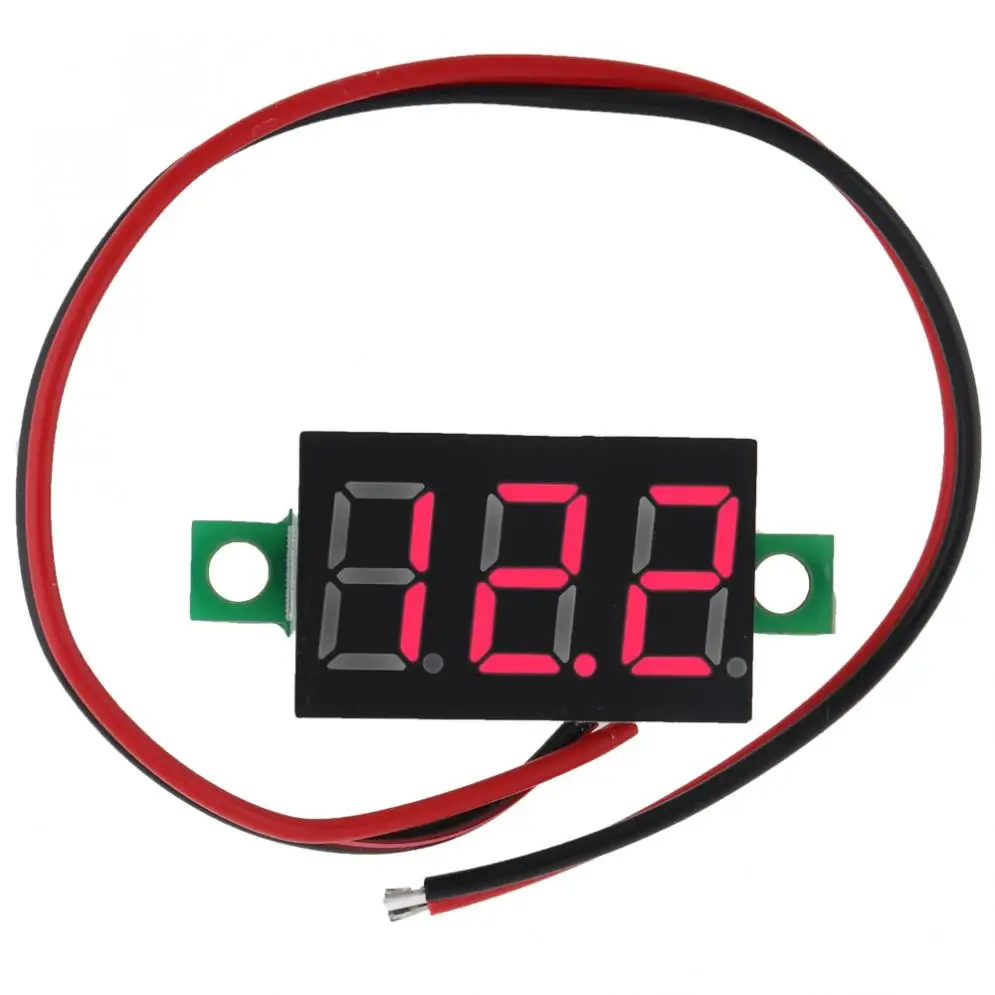 0 36 дюймов DC4.5V-30V 2 линия Точность DC Цифровой вольтметр голова светодиодный