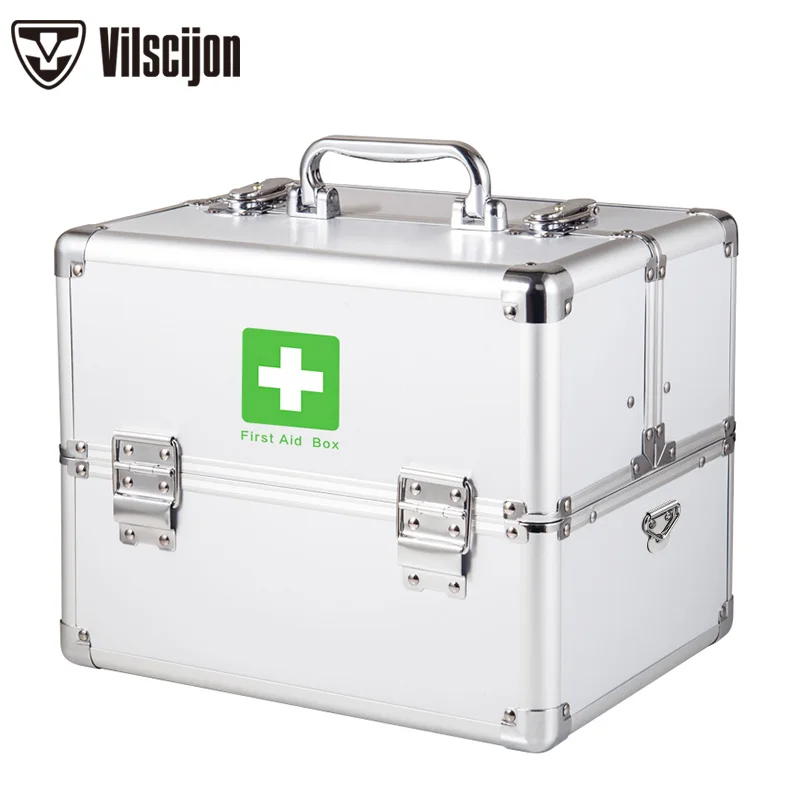 

Medicine cabinet Family Multi-layer medical kits Household children's large kits Emergency medical Vilscijon Storage boxes 3355