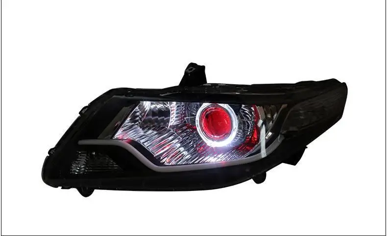 Дневные ходовые огни Luces Para Автозапчасти Светодиодные автолампы аксессуары для автомобиля освещение фары передние противотуманные фары 17 18 для Honda City