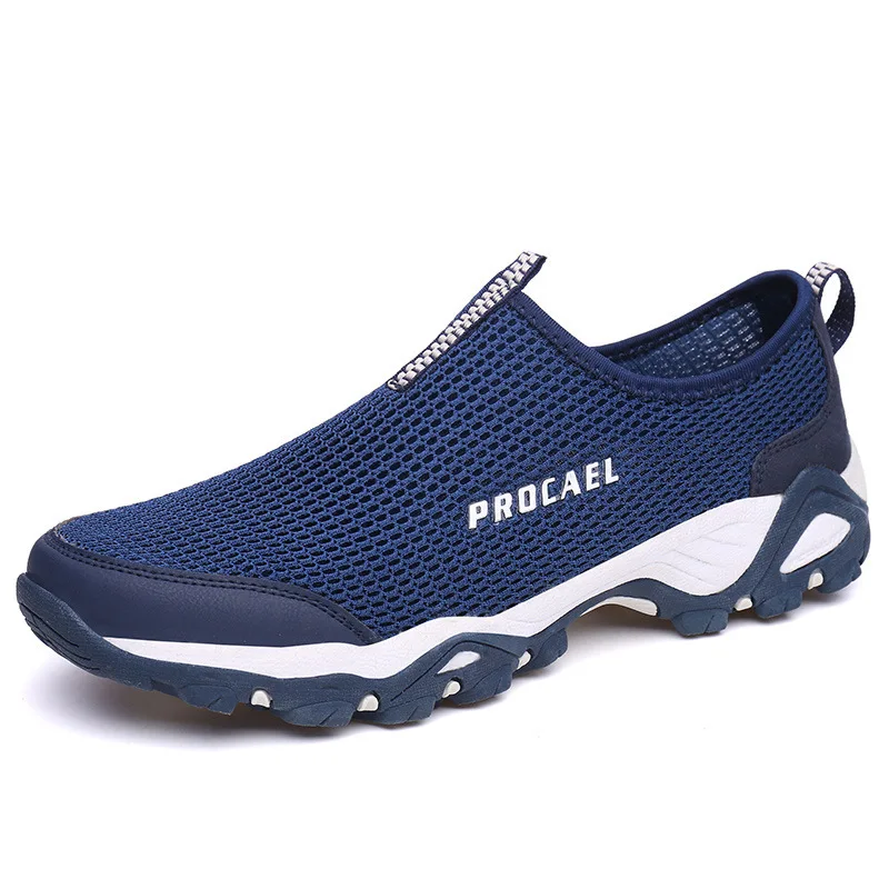 

Manufacturers Direct Selling Outdoor Upstream Shoes Men's Spring Summer Mesh Wicking Breathable Lightweight Anti-slip Amphibious