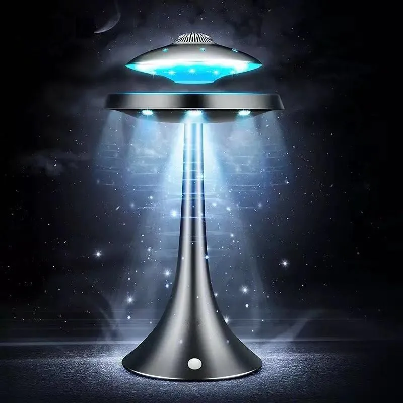 DJYG UFO Magnetic levitation bluetooth stereo Wireless charging ufo life Wireless bluetooth speakers Fashion lamp