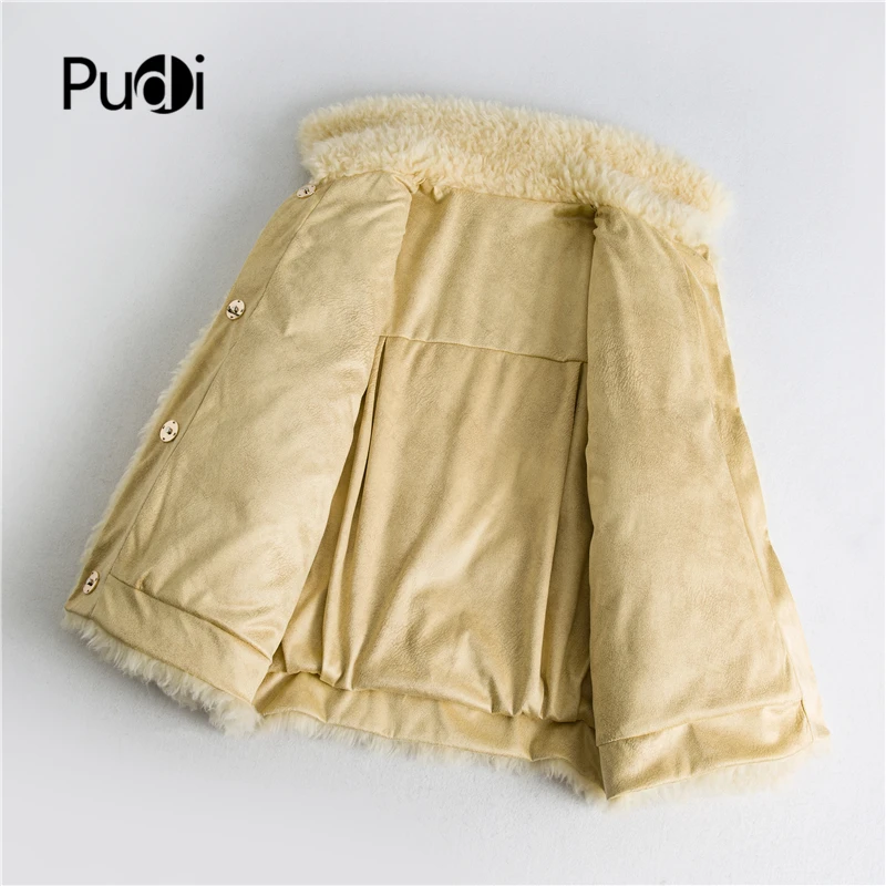 Winter women real wool fur coat warm down casual jacket 90% down girl fur coats lady short jacket overcoat OMS05
