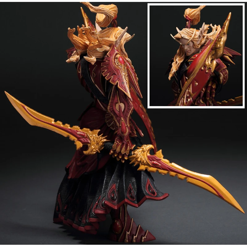 Wow фигурка DC Unlimited Series 3, кровавый эльф Паладин: QUIN'THALAN SUNFIRE wow экшн Коллекционная Фигурка модель игрушки