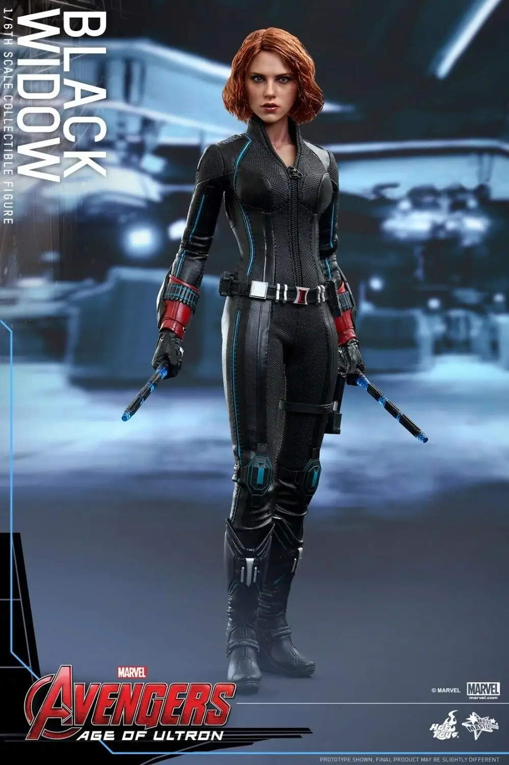 Горячие игрушки MMS288 черная фигурка