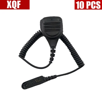 

XQF 10PCS Speaker Mic for Motorola GP328 GP340 HT750 Mtx850Ls,Mtx960, Mtx8250, Mtx9250 Radio