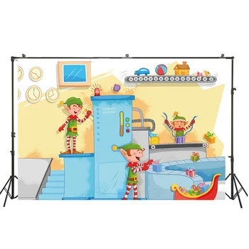 

HUAYI cartoon toy restaurant back drop boy birthday party back ground photography studio photo background xt- 6410