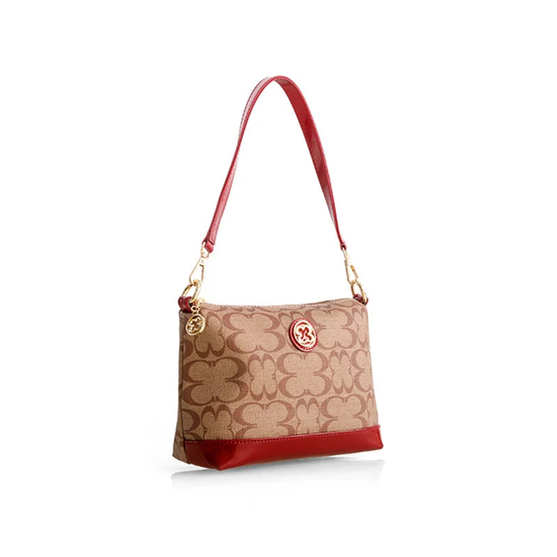 Nieuwe Ontworpen Schoudertas Voor Vrouwen Vintage Gedrukt Handtas Dames Mode Schouder Handtassen Casual Mini Shopping Purse 2019 Nieuwe Ontworpen Schoudertas Voor Vrouwen Vintage Gedrukt Handtas Dames Mode Schouder Handtassen Casual Mini Shopping Purse 2019