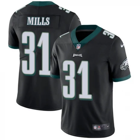 AS PICTURE Мужские футболки Philadelphia Jalen Mills Eagles - Цвет: AS PICTURE