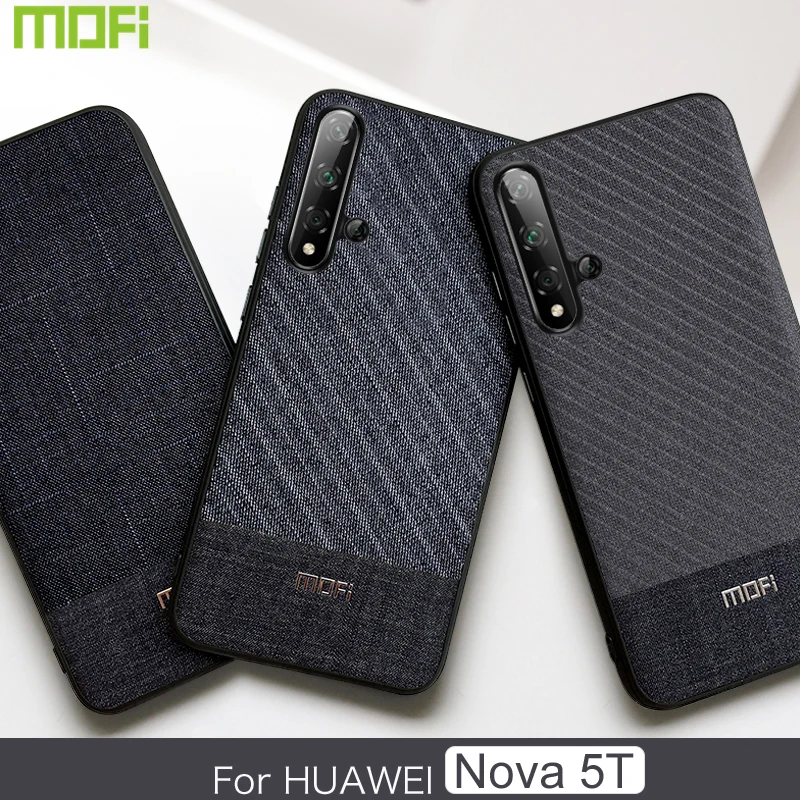 Чехол для huawei Nova 5 T, чехол Mofi для huawei Nova5T, чехол на заднюю панель, Защитная перчатка, чехол, чехол, костюм, одежда, деловой человек