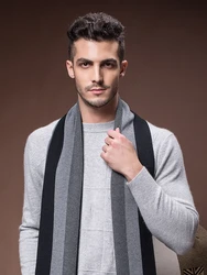 Wool Scarf Birthday Gift Students Joker Simple Wool Scarf Warm Skin Comfortable Winter Necessary