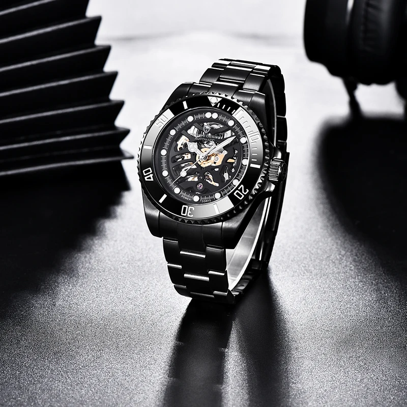Automatic Watch Men PAGANI DESIGN Luxury Brand 2020 New Mechanical Fashion Wristwatch Hollow Sports Men Watch relogio masculino 3