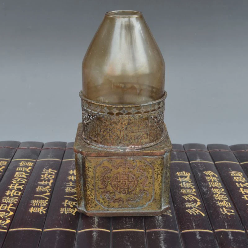 Китайская древняя тибетская медь. Длинные керосиновые лампы долговечности - Цвет: No.2
