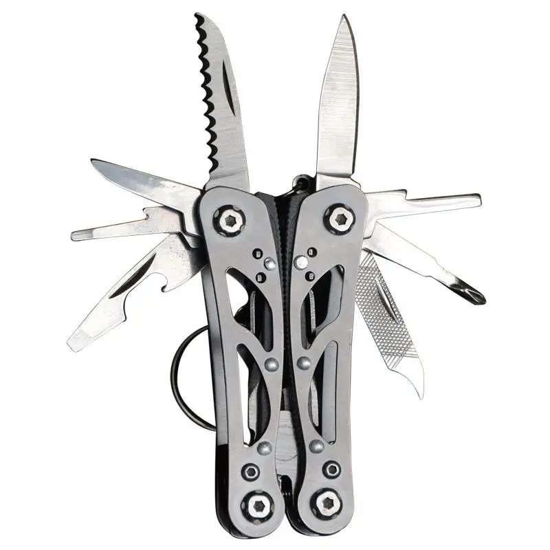 

EDC Tool Outdoor Camping Survival Tools Multitool Tactical Pliers Versatile Repair Folding Screwdriver Military Steel Gear