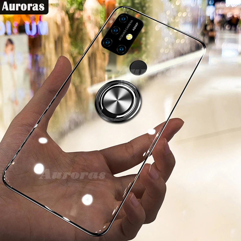 Auroras For Umidigi Power 3 Case Anti-fall Clear Shockproof With Ring Soft Cover Umi Phone | Мобильные телефоны и