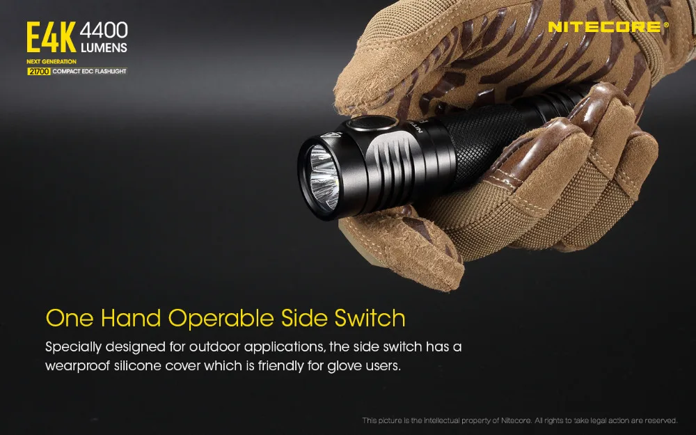 Produto de Venda Top Nitecore Hc30 Cabeça da Tocha Xm l2 u2 Led High Performance Leve Dual forma Farol 1000 Lumens 10 headlamp 1000 lumens