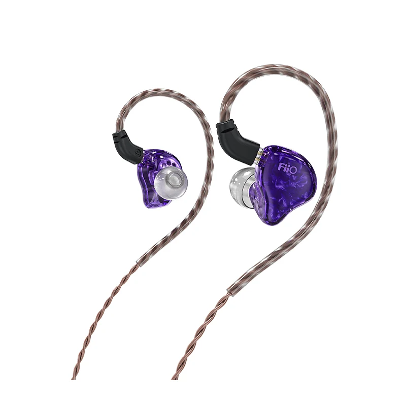 FiiO FH1s Hi Fi стерео 1BA(Knowles)+ 1 динамический Гибридный IEM с 0 78 2 шпильки Съемная кабели