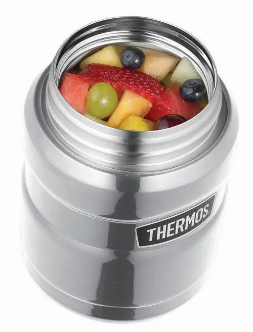 Термос THERMOS SK3000-SBK 0,47L из нержавеющей стали для еды