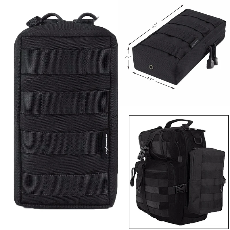 20L Тактический Рюкзак Molle, водонепроницаемая сумка на плечо, штурмовая сумка, рюкзак с сумкой для бутылки воды для охоты и стрельбы