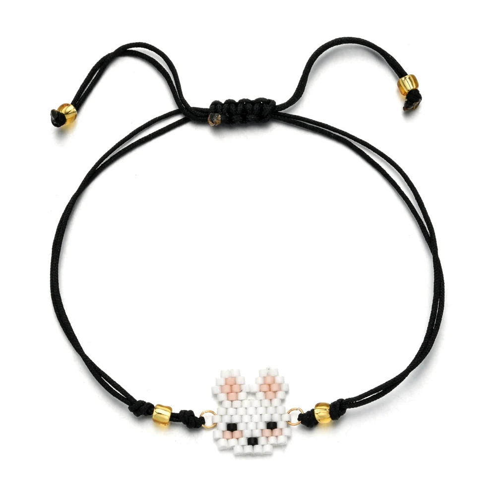 Модный браслет Bohe Elk Santa Bee бисер Miyuki браслеты из бусин Pulseras Mujer золотые бусины Delica ювелирные изделия ручной работы - Окраска металла: A22