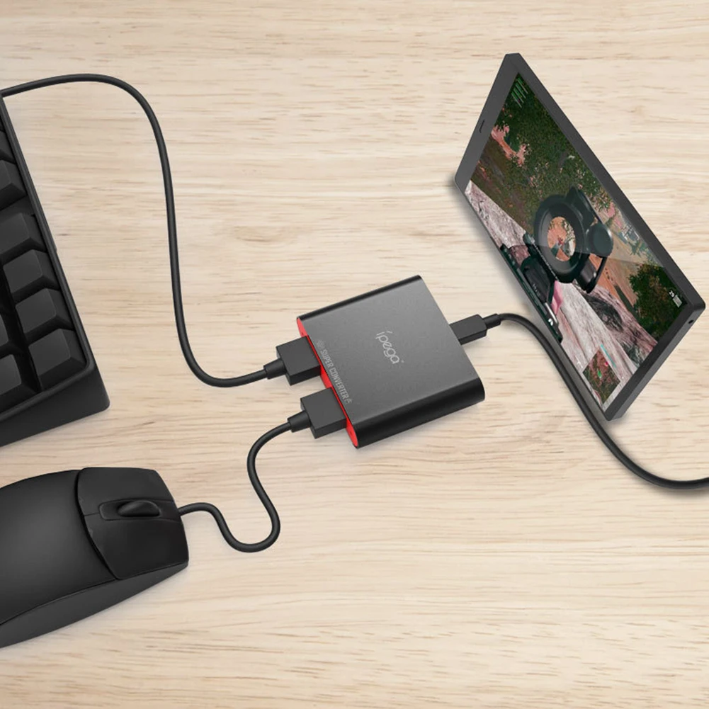  PG-9116 Accessories Micro USB Connection Converter For PUBG Wireless Bluetooth High Speed Mobile Ga