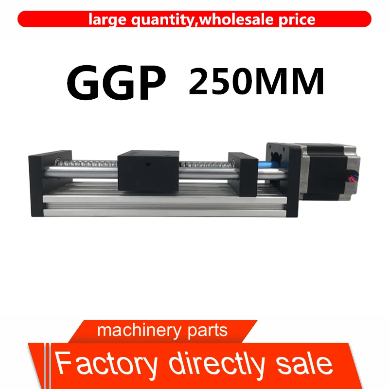 

Brand direct sales GX80 ball screw linear slide module double track rail electric stepper motor slide table