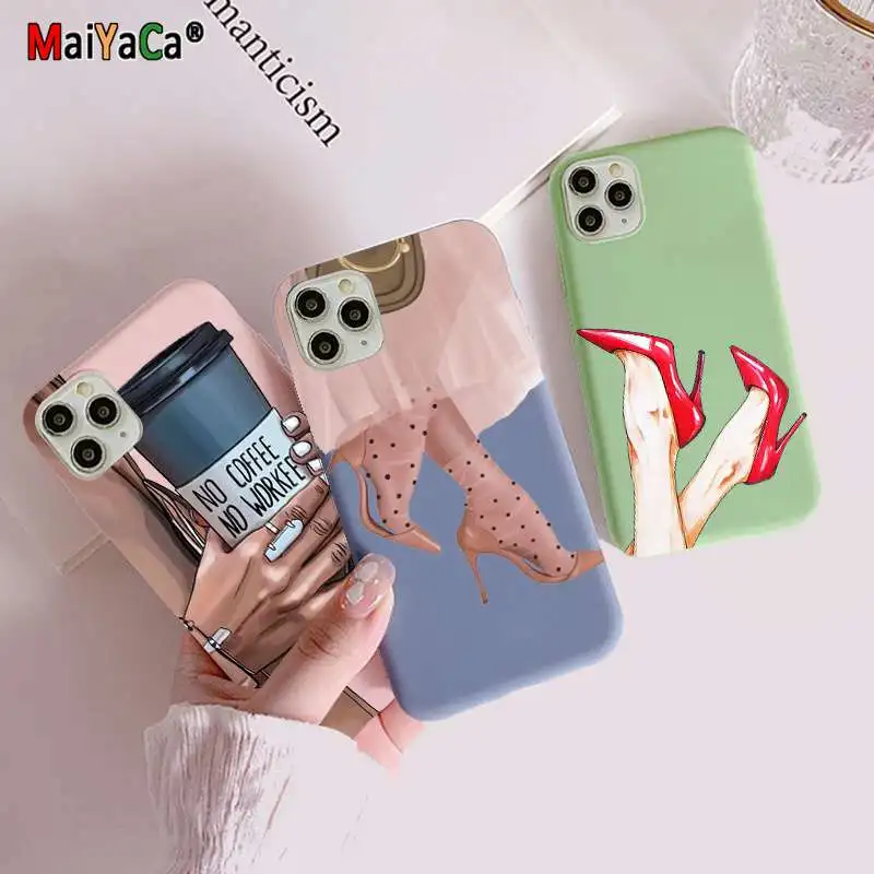 Модный мягкий силиконовый чехол для iPhone 11 12 Pro Max XS XR 8 7 6 6s Plus|Бамперы| |