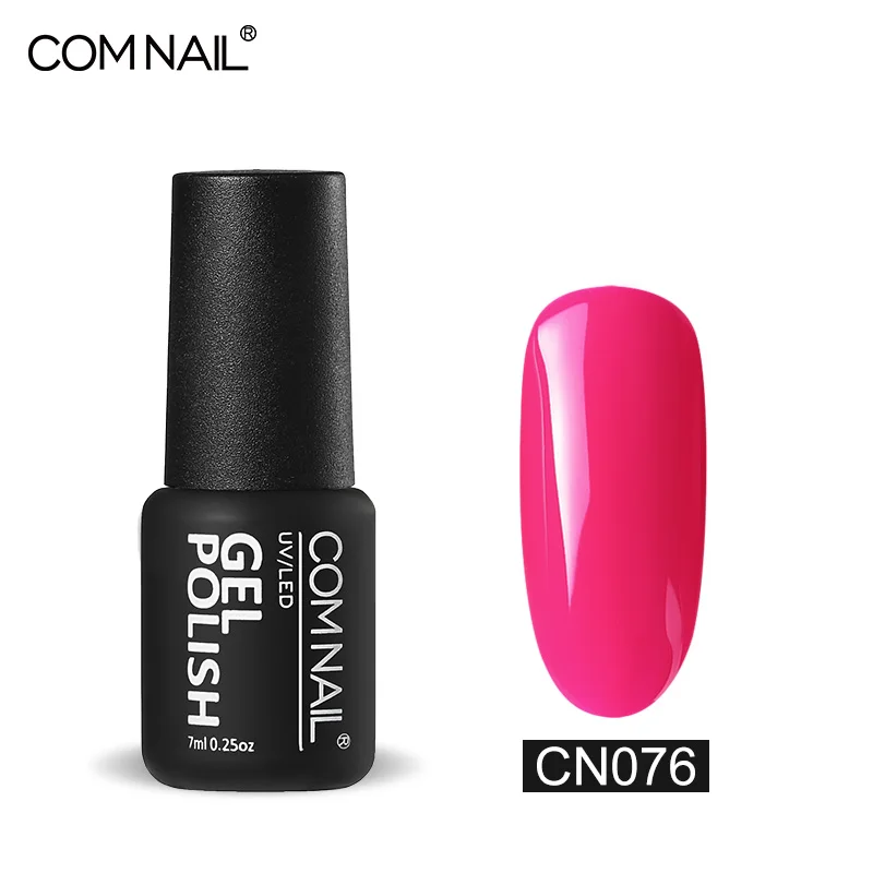 CN076 COMNAIL, новинка,, дизайн ногтей, маникюр, 104 цветов, 7 мл, замачивается, эмаль, Гель-лак, УФ-гель для ногтей, лак - Цвет: CN076