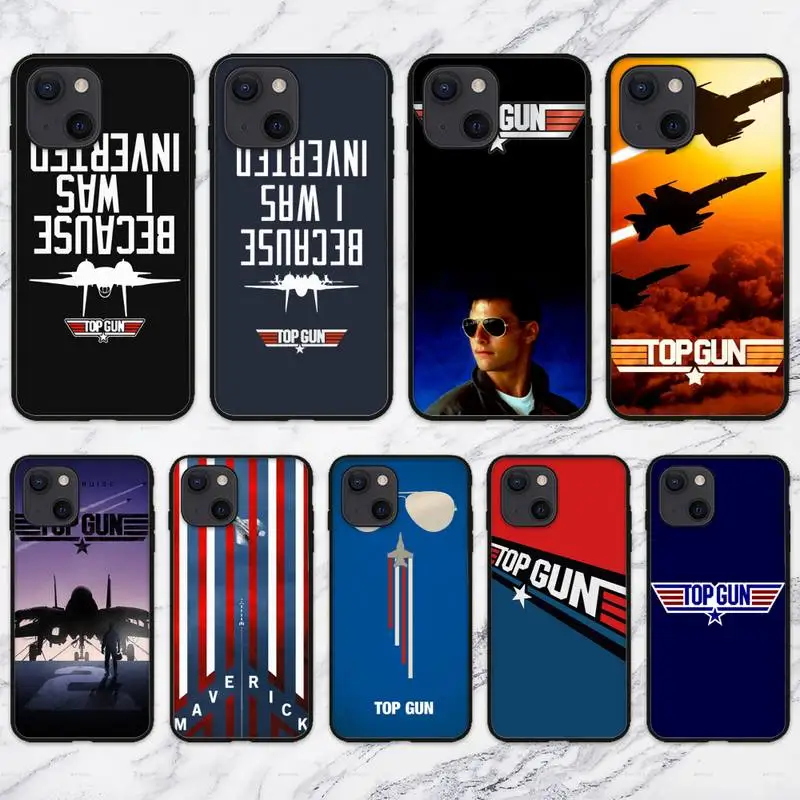 Because I Was Inverted Top Gun Phone Case para iPhone 11 12 Mini 13 Pro