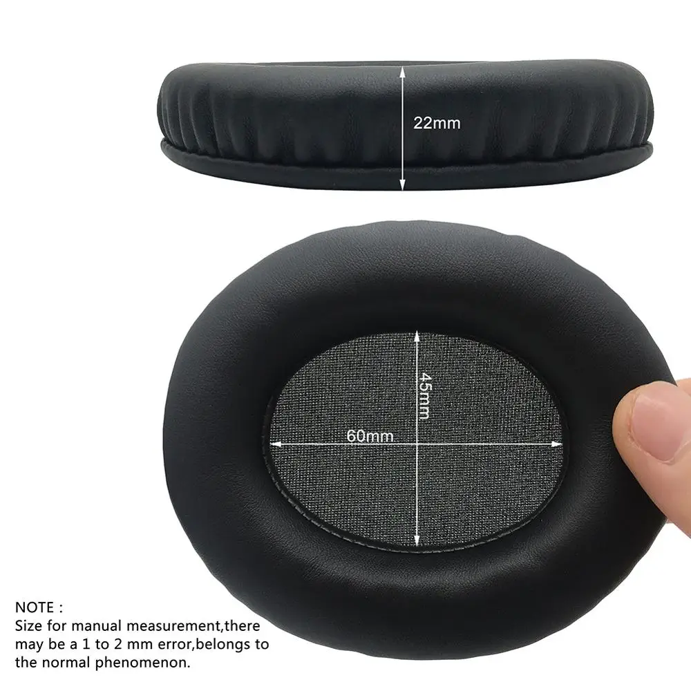 KQTFT 1 Pair of Replacement Ear Pads for Audio technica ATH AVC200 ATH AVC200 Headset EarPads Earmuff Cover Cushion Cups