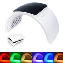 Профессиональный Фотон PDT светодиодный светильник маска для лица машина 6 цветов лечение акне отбеливание лица Омоложение кожи светильник терапия