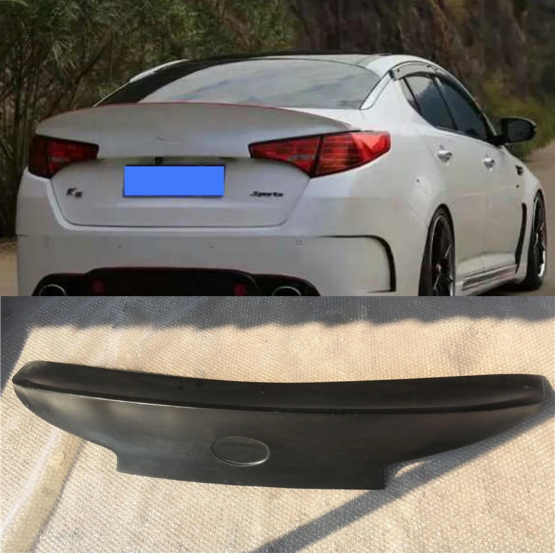 CEYUSOT для kia K5/Optima bige спойлер 2011 2012 2013 FRP материал багажник задний спойлер губы крылья цвет хвост плавник K5 автозапчасти