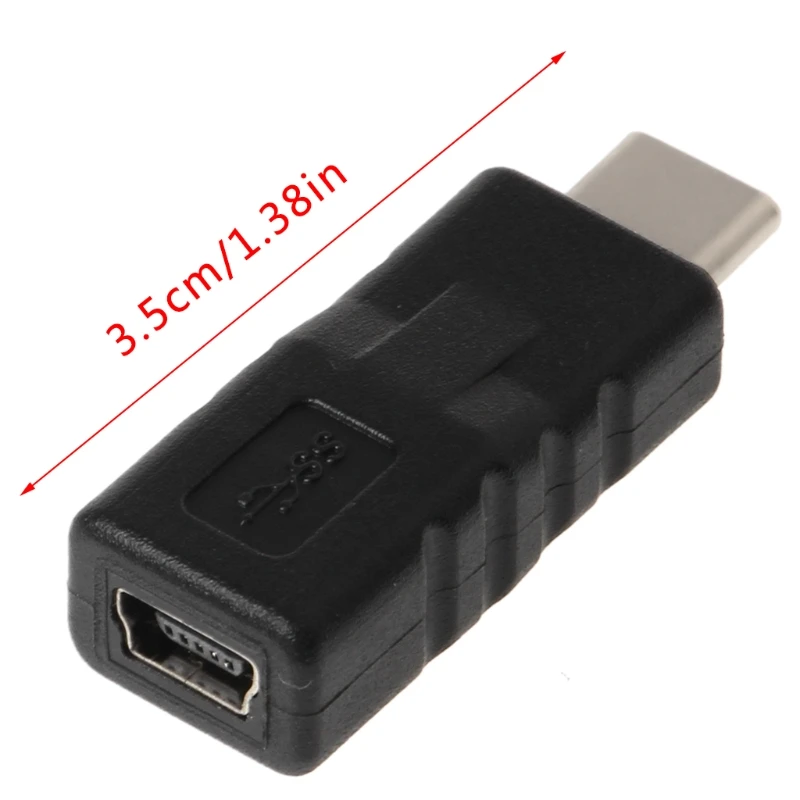 Тип C Мужской мини USB Женский адаптер конвертер для samsung S8 Note8 Xiaomi5 6
