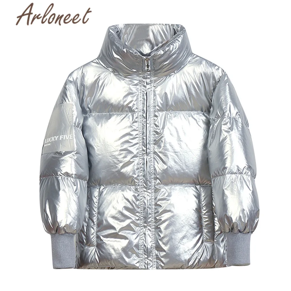 ARLONEET/пальто; пальто с капюшоном для маленьких девочек; зимнее плотное пальто для мальчиков; куртка с надписью; Верхняя одежда; детская парка; детская ветрозащитная верхняя одежда